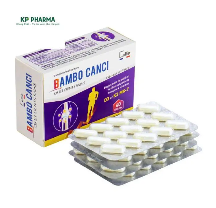 VIÊN BỔ SUNG CANCI - BAMBO CANCI (HỘP 60 VIÊN) - PHÁP