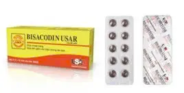 Bisacodin Usar
 (Hết Hàng) (Hộp 05 vỉ x 10 viên)