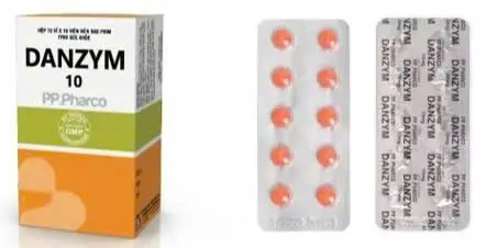 Danzym 10
 (Hết Hàng) (Hộp 10 vỉ x 10 viên)