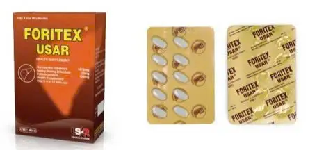 Foritexusar (Hộp 05 vỉ x 10 viên)