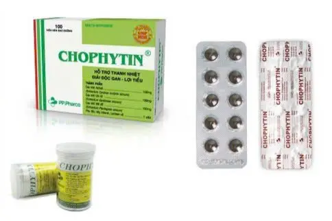 Chophytin - Vỉ
 (Hết Hàng) (Hộp 10 vỉ x 10 viên)