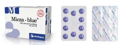 Micza Blue
 (Hết Hàng) (Hộp 10 vỉ x 10 viên)