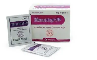 Biosubtyl - Pp (Hộp 25 gói x 1g)