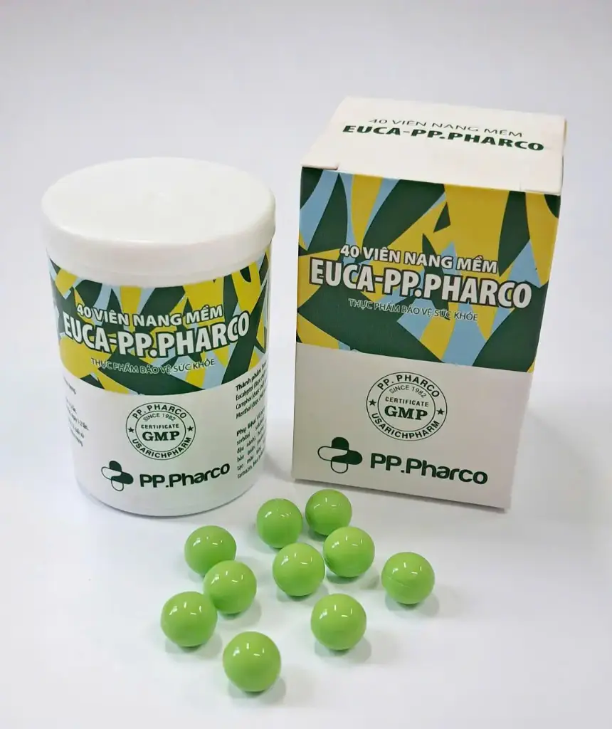 Euca Pp.Pharco (Hộp
 10 lọ x 40 viên)