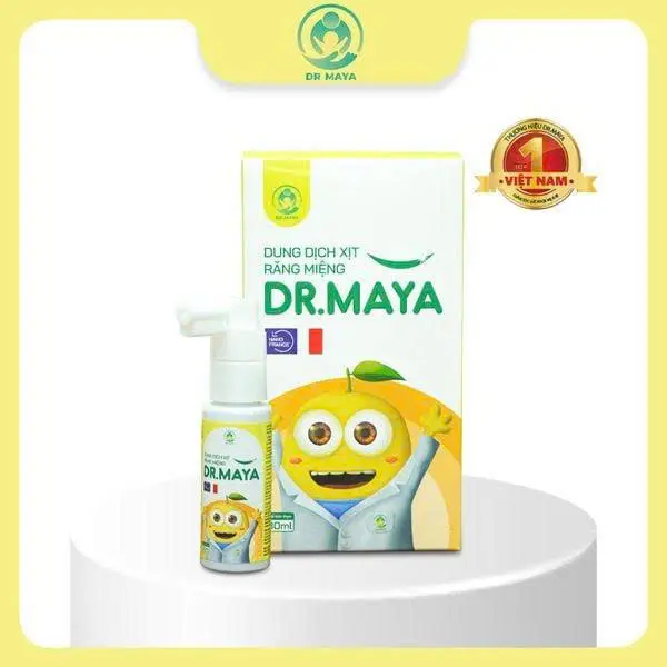 Dung Dịch Xịt Răng Miệng Dr.Maya 30Ml (Chai 30ml)