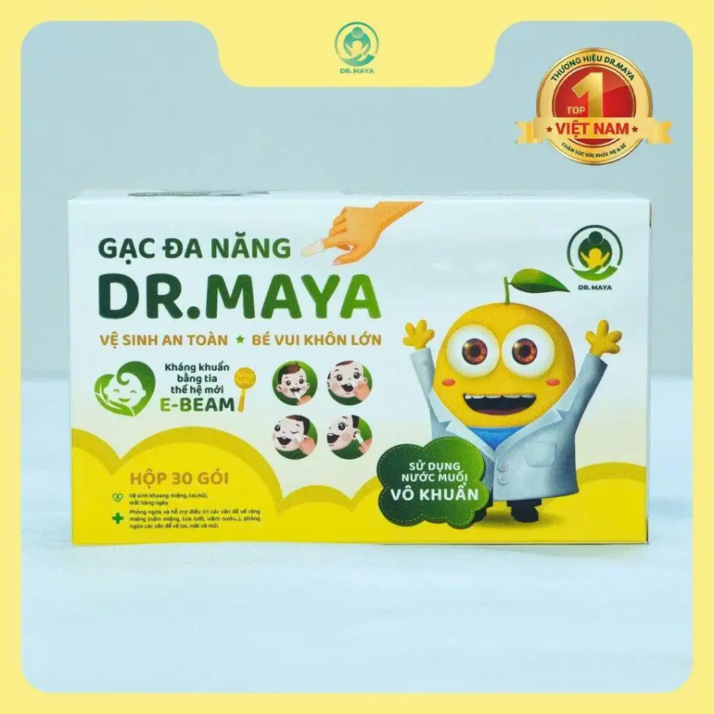 Gạc Đa Năng Dr.Maya (1 Hộp X 30 Gói) (Hộp 30 gói)