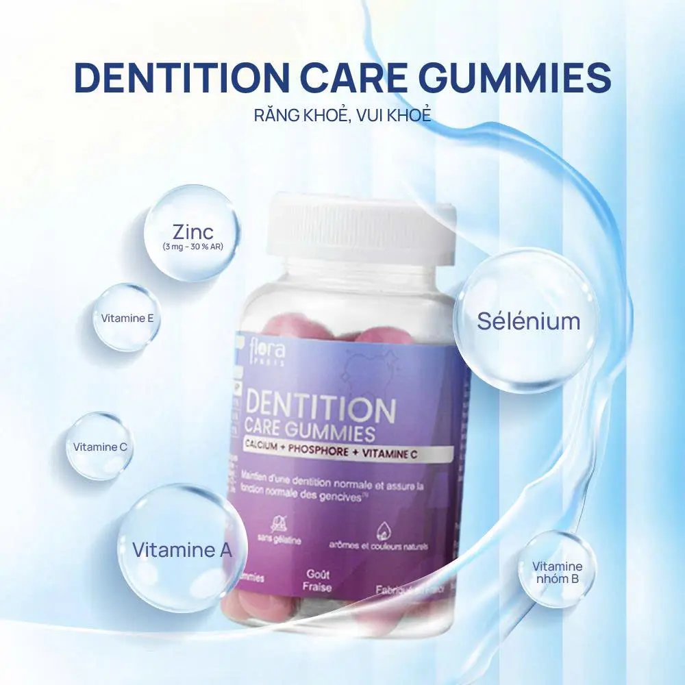 Dentition Care Gummies (Chai 60 viên)