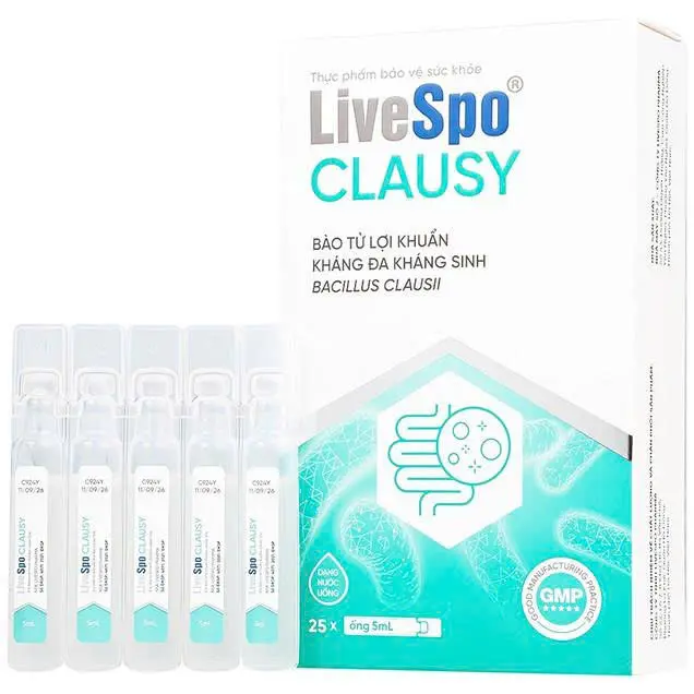 Livespo® Clausy (10 Ống/Hộp) (Hộp 10 ống)