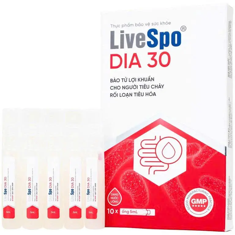 Livespo® Dia 30 (10 Ống/Hộp) (Hộp 10 ống)