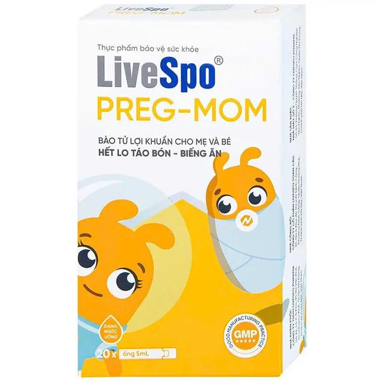 Livespo® Preg-Mom (20 Ống/Hộp) (Hộp 20 ống)