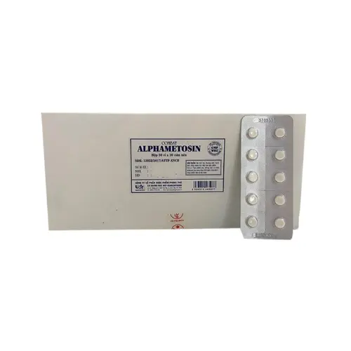 COMBATALPHAMETOSIN (Hộp 100 vỉ x 10 viên)
(Hết hàng)
