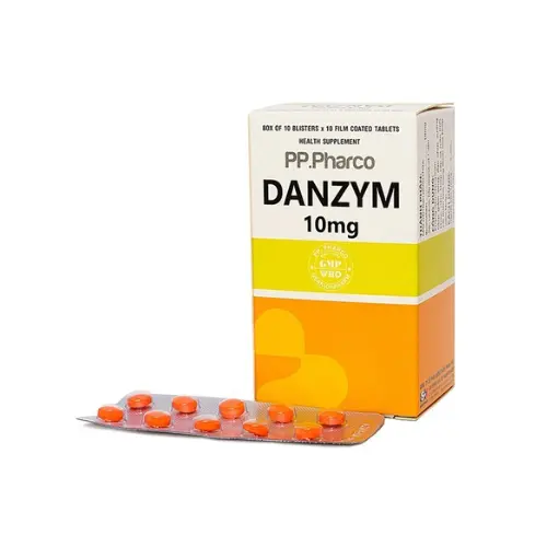 DANZYM 10  (Hộp 10 vỉ x 10 viên)
(Hết hàng)
