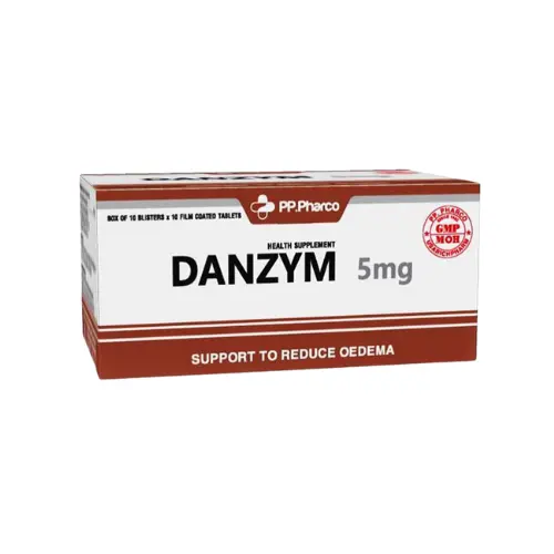 DANZYM 5  (Hộp 10 vỉ x 10 viên)
(Hết hàng)