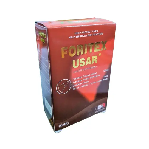 FORITEXUSAR  (Hộp 5 vỉ x 10 viên)