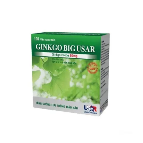 GINKGOBIG USAR  (Hộp 10 vỉ x 10 viên)