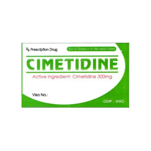 CIMETIDIN 300  (Hộp 10 vỉ x 10 viên)