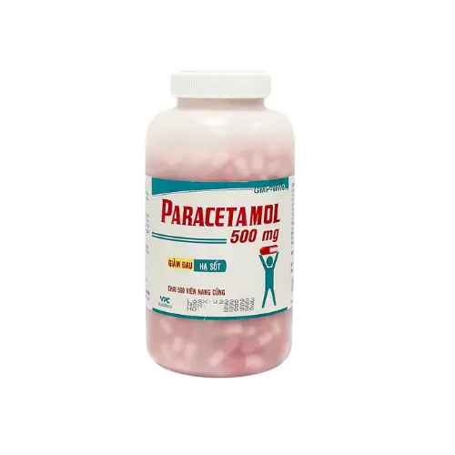 PARACETAMOL (nén hồng) (Chai 500 viên)