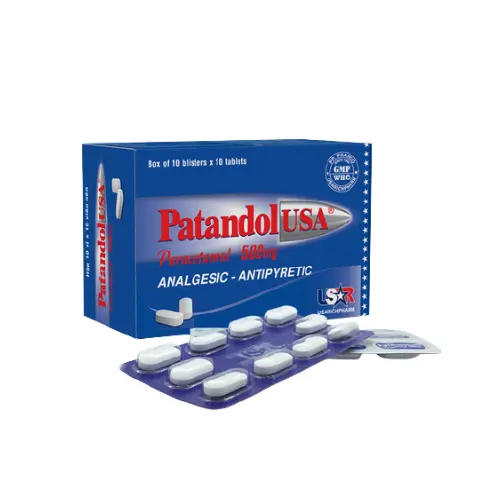PATANDOLUSA  (Hộp 10 vỉ x 10 viên)