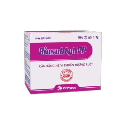 BIOSUBTYL - PP (Hộp 25 gói x 1g)
