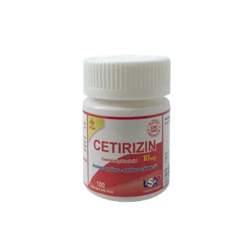 CETIRIZIN ( Chai 100 viên)