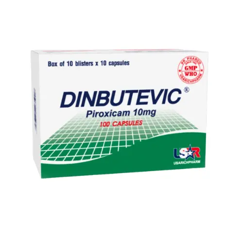 DINBUTEVIC  (Hộp 10 vỉ x 10 viên)