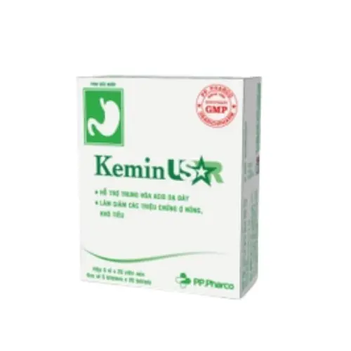 KEMINUSA  (Hộp 5 vỉ x 25 viên)