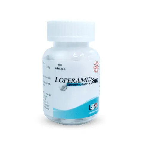 LOPERAMID 2mg cap  (Hộp 10 vỉ x 10 viên)