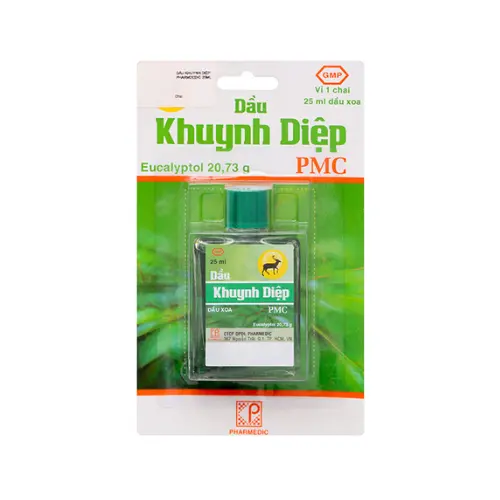 DẦU KHUYNH DIỆP PMC (Chai 25ml)
