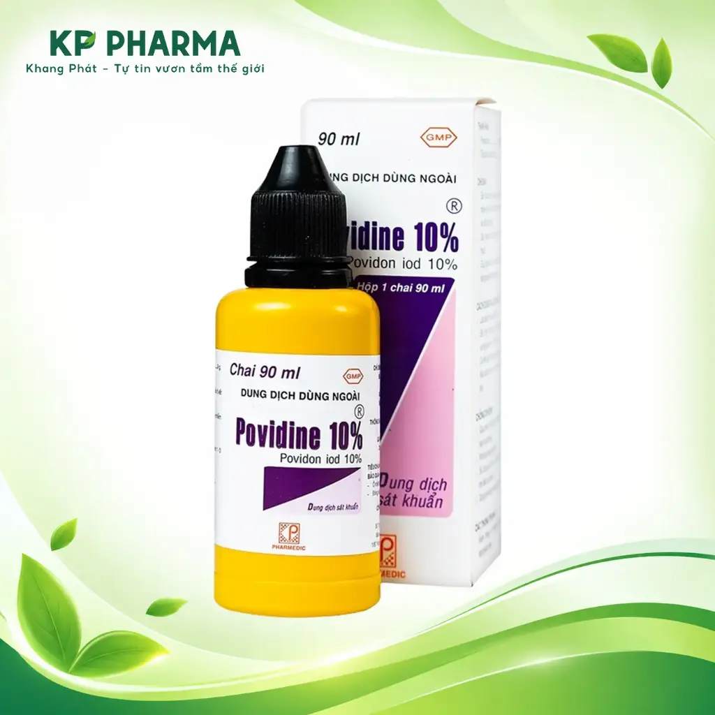 POVIDINE 10%  (LỌ 90ML) - PHARMEDIC