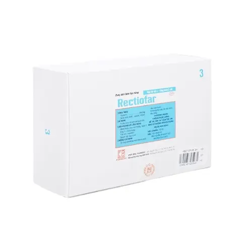 RECTIOFAR (TÚI 3ML - HỘP 50 TÚI)