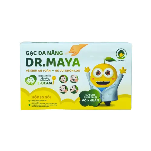 Gạc đa năng Dr.Maya (1 hộp x 30 gói)