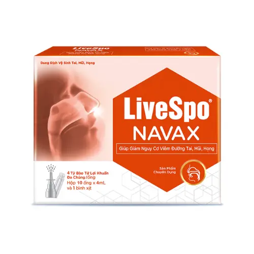LIVESPO® NAVAX chuyên dụng AB Biotics (H/10 ống x 4ml)