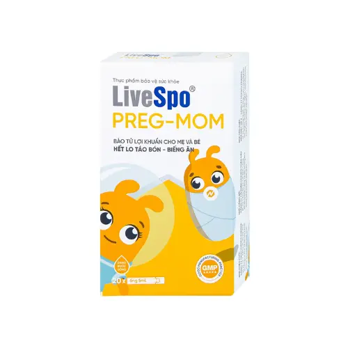 LiveSpo® PREG-MOM (20 ống/hộp)