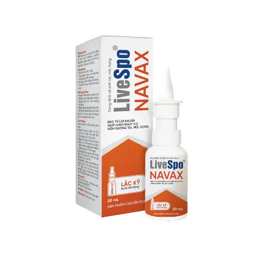 LIVESPO® NAVAX chuyên dụng (bình xịt nhựa 20 ml)