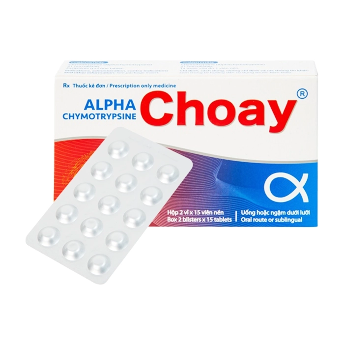 ALPHA CHOAY (Hộp 2 vỉ x 15 viên) 