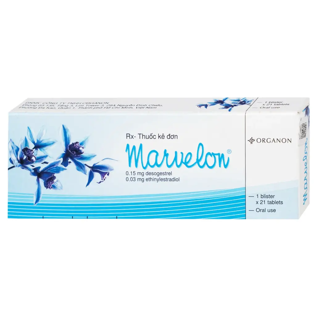 MARVELON TAB (Hộp 1 vỉ x 21 viên) 