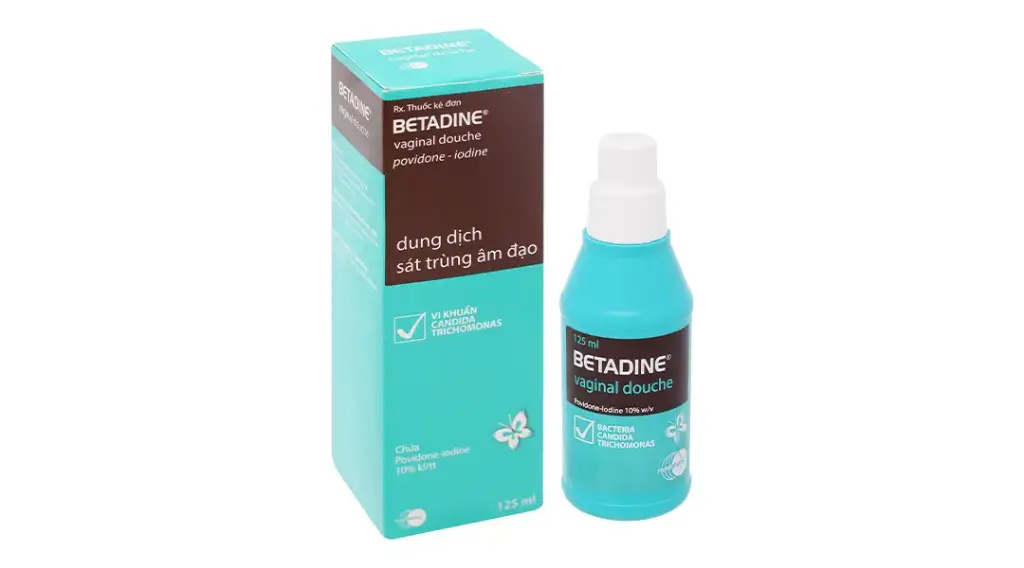 Betadine phụ khoa Vaginal Douche  (Chai 125ml) 