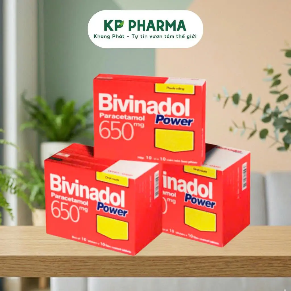 RELIV - BIVINADOL POWER 650MG - (HỘP 100 VIÊN)
