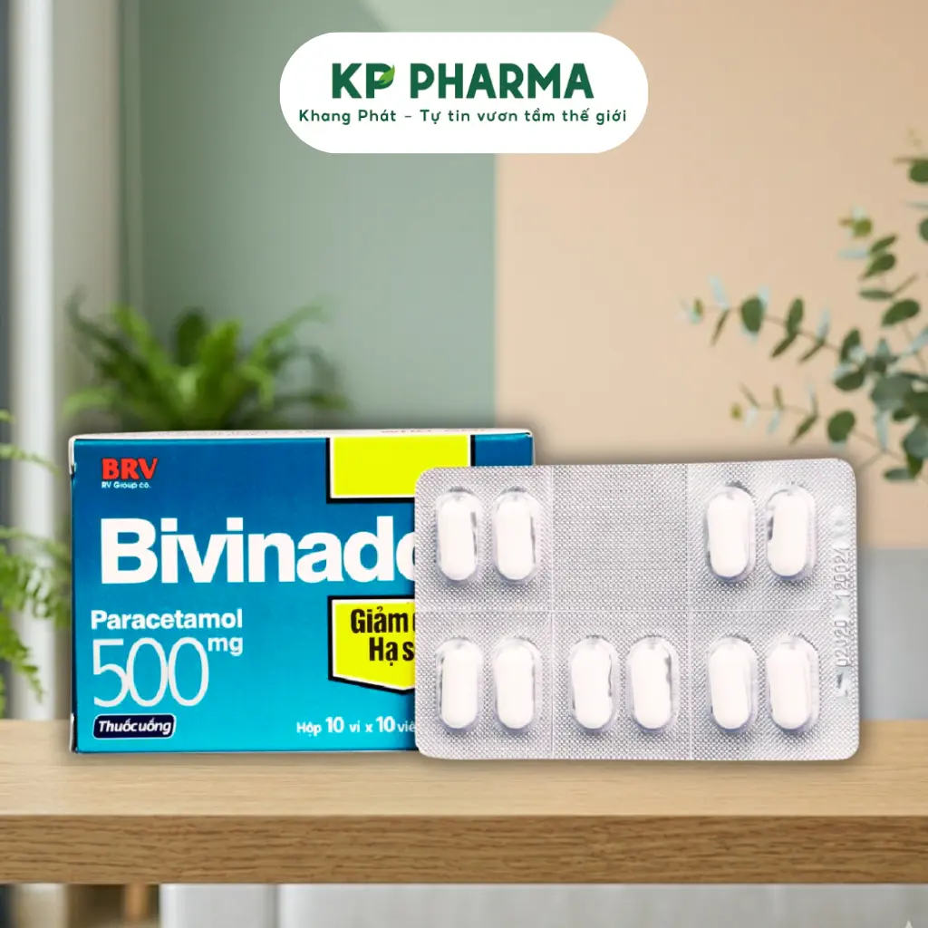 RELIV - BIVINADOL 500MG - (HỘP 100 VIÊN)