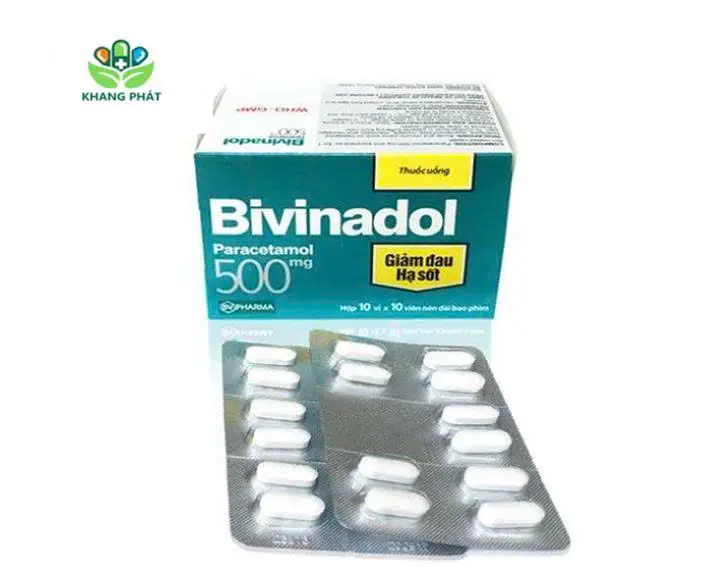 RELIV - BIVINADOL 500MG (HỘP 100 VIÊN)