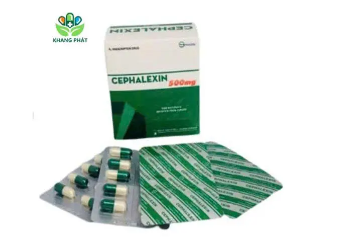S.PHARM - CEPHALEXIN 500MG (HỘP 100 VIÊN)
