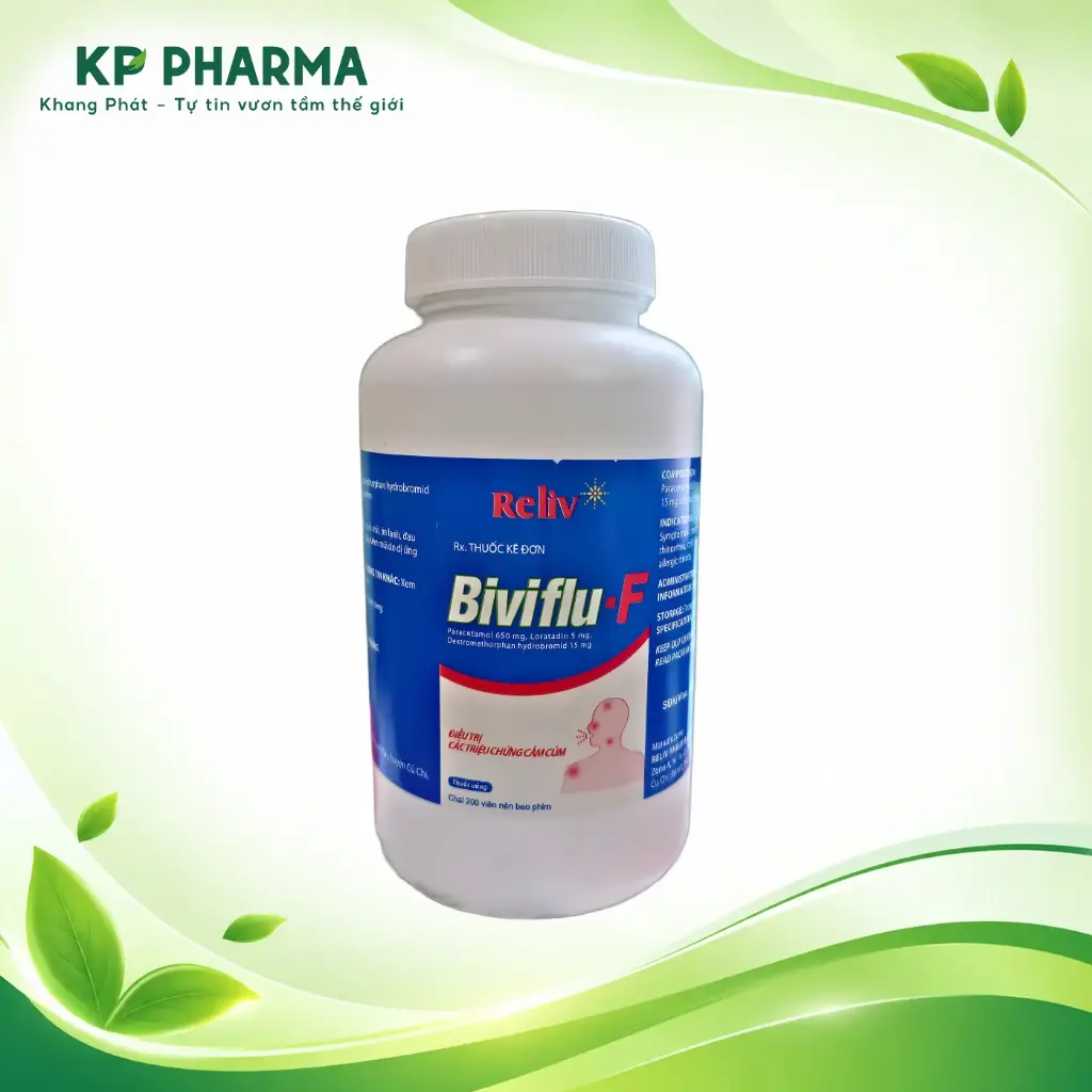 BIVIFLU F (CHAI 200 VIÊN) - RELIV