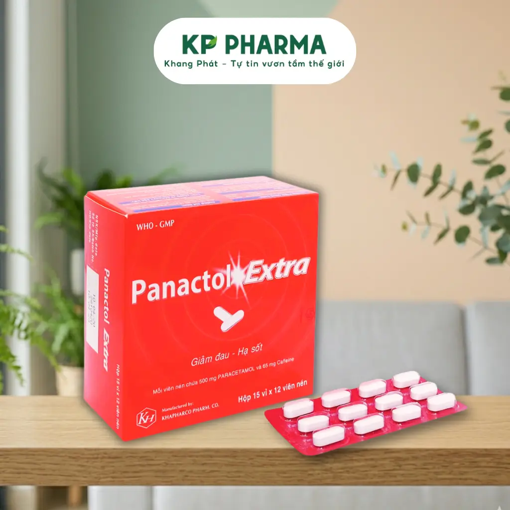 KHAPHARCO - PANACTOL EXTRA (HỘP 240 VIÊN)