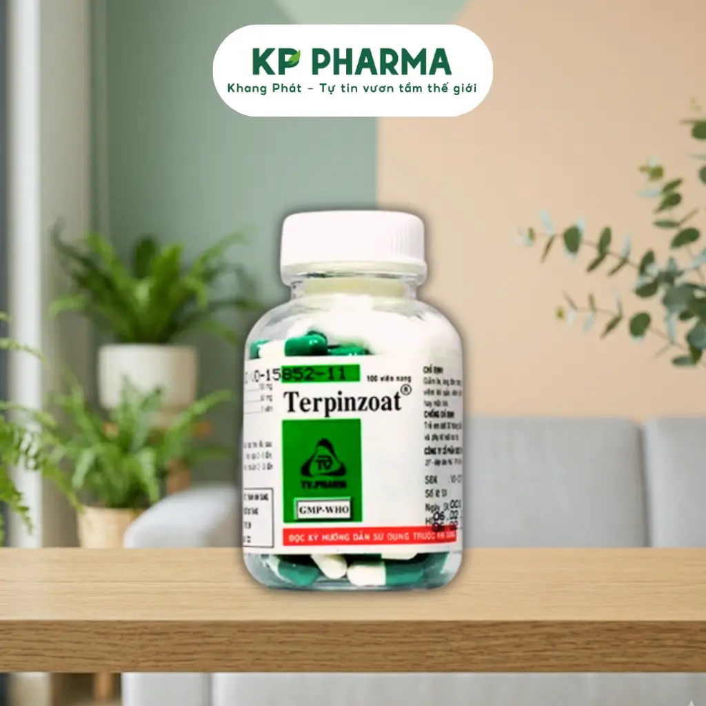 TVP - TERPINZOAT 100MG - (CHAI 100 VIÊN)