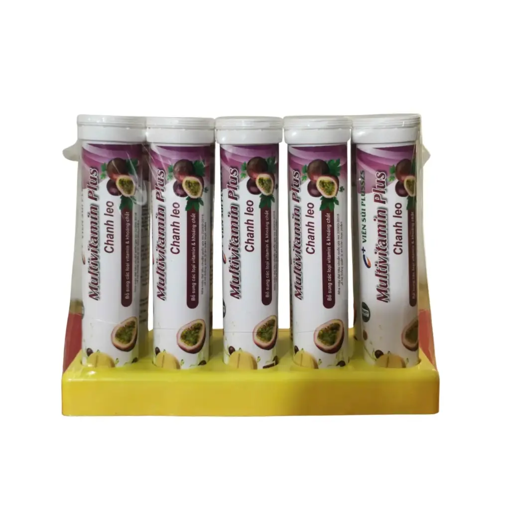 Sủi Multivitamin Plus Chanh Leo - (Tuýp 20 viên) 