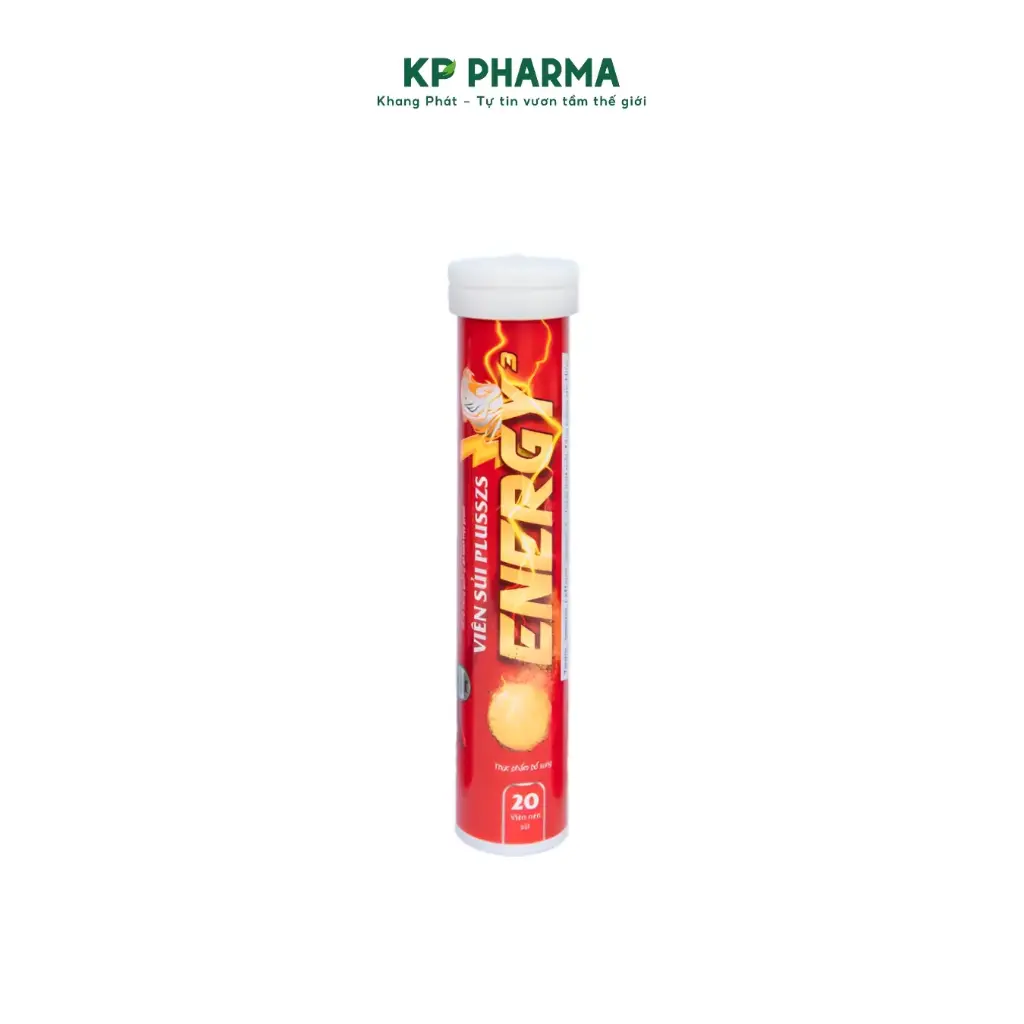 Viên sủi Energy Alpha (Tuýp 20 viên) 