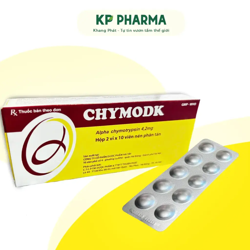 CHYMODK 4,2 - (HỘP 2 VỈ X 10 VIÊN)