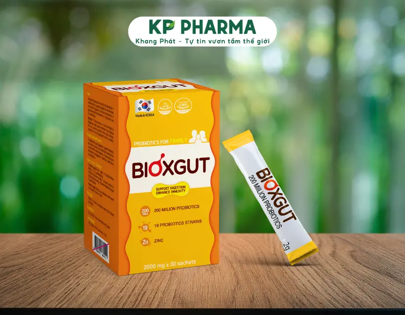 BIOXGUT - (HỘP 30 GÓI X 2G)