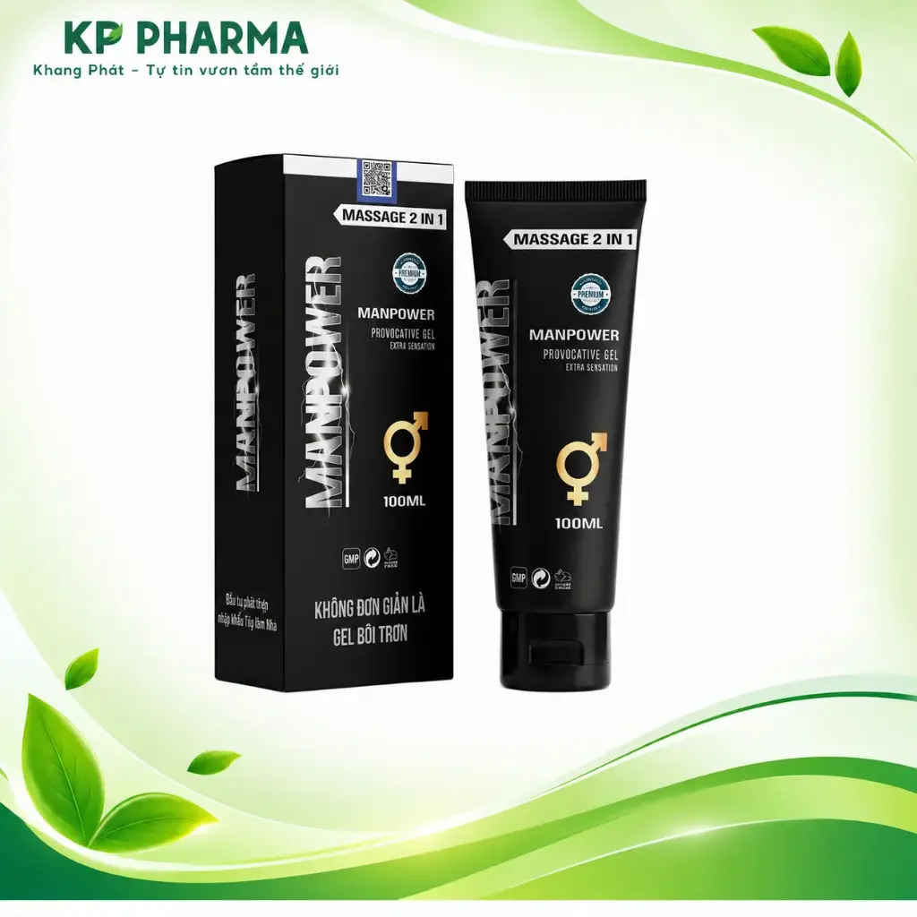 MANPOWER 100ML (HỘP X 1 TUÝP 100ML) TÂY BAN NHA - HATAPHAR