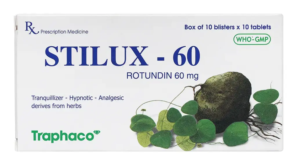 STILUSAR 60 60mg DƯỢC PHẨM PHONG PHÚ (Hộp 3 vỉ x 10 viên)